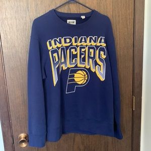 Indiana Pacers Navy Crewneck
